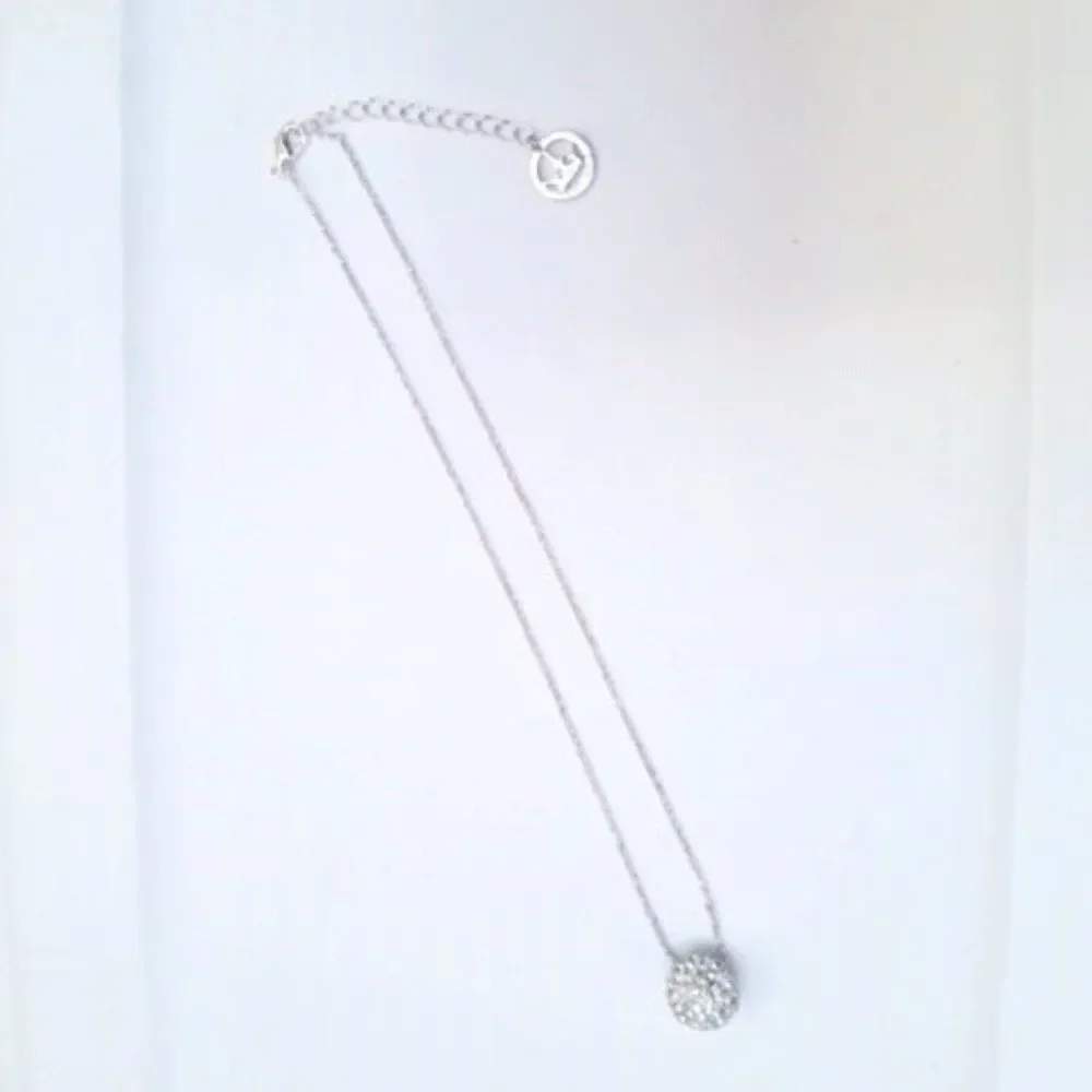 Silver Ball Necklace